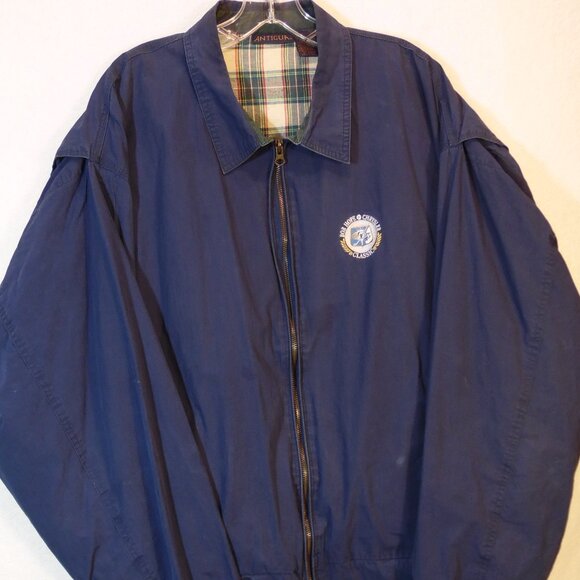 Bob Hope Chrysler Classic Jacket Mens XL Blue  Golf Vintage‎ 80s - Picture 1 of 11